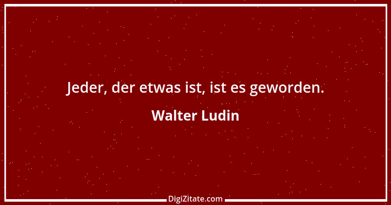 Zitat von Walter Ludin 399