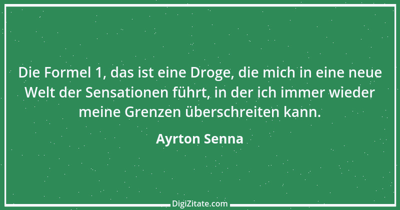 Zitat von Ayrton Senna 4