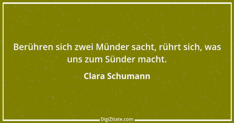 Zitat von Clara Schumann 2