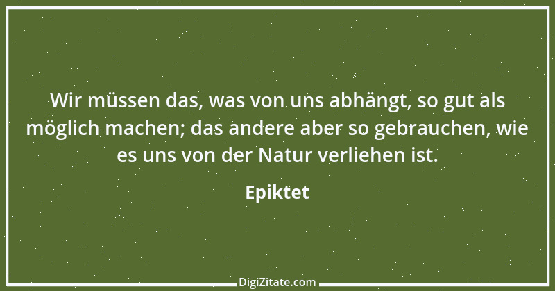 Zitat von Epiktet 5