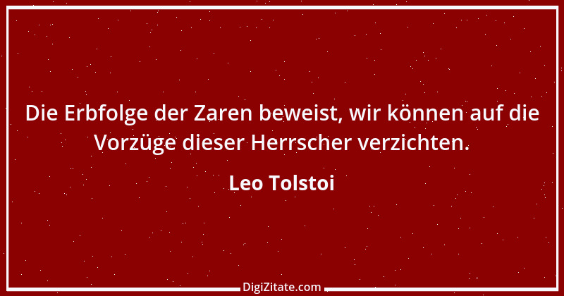 Zitat von Leo Tolstoi 7