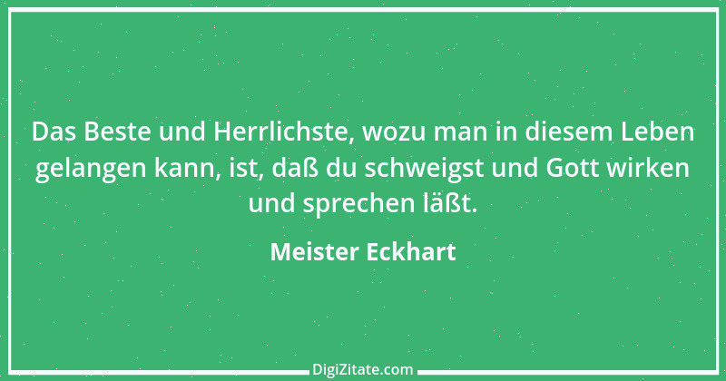 Zitat von Meister Eckhart 99