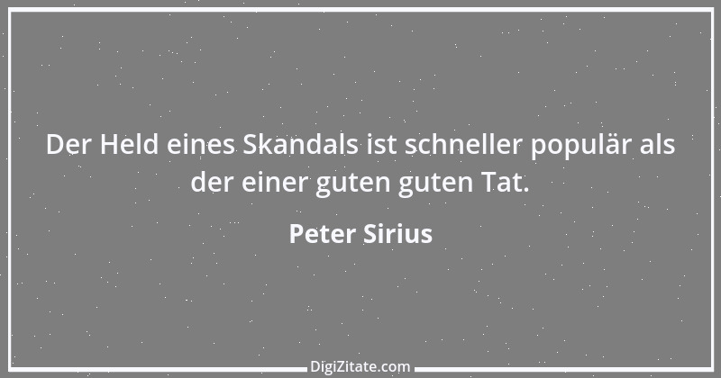 Zitat von Peter Sirius 298