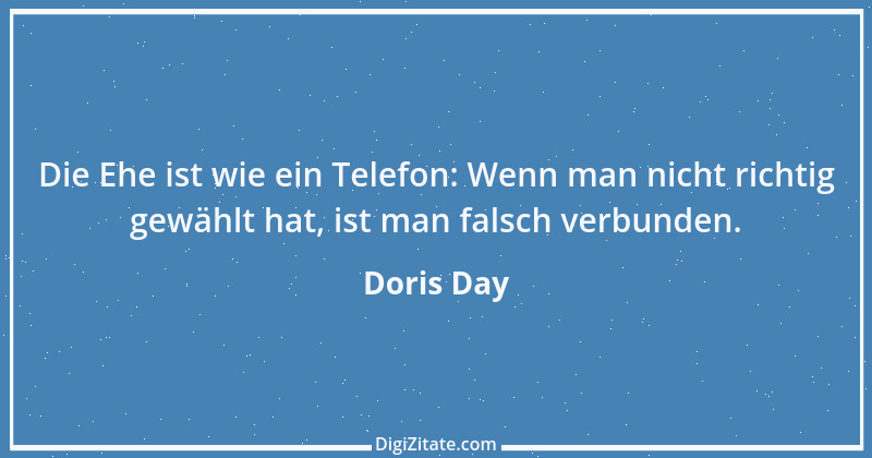 Zitat von Doris Day 5