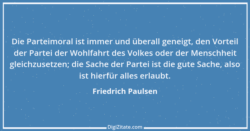 Zitat von Friedrich Paulsen 6