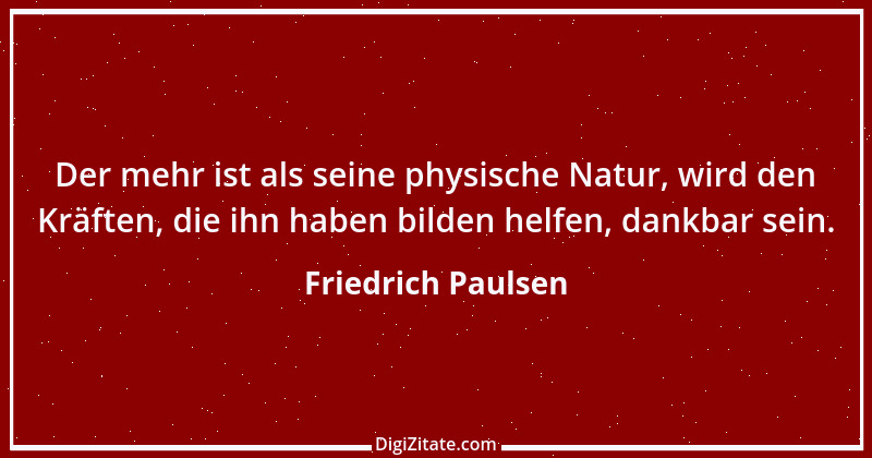 Zitat von Friedrich Paulsen 7