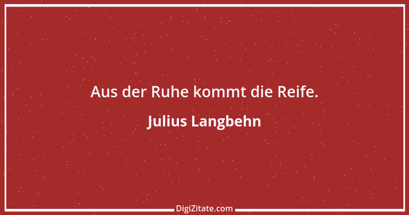 Zitat von Julius Langbehn 11