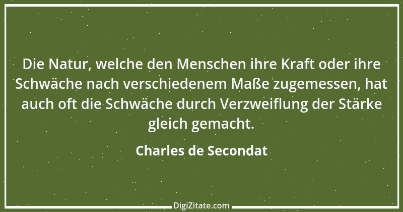 Zitat von Charles de Secondat 96