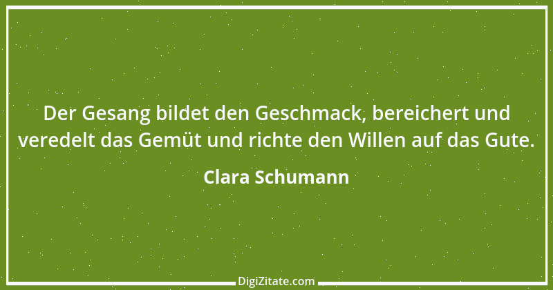 Zitat von Clara Schumann 5