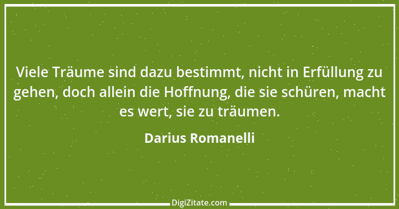 Zitat von Darius Romanelli 29