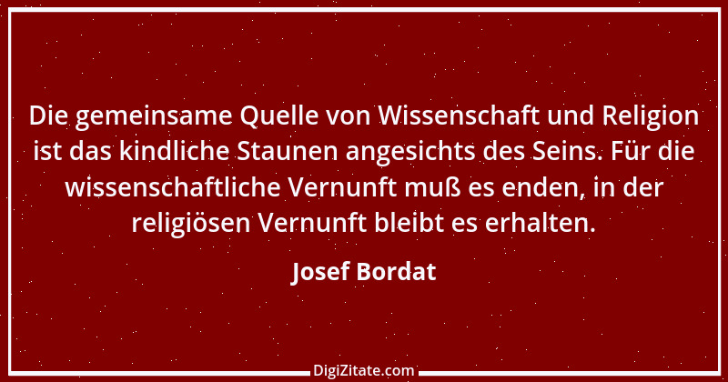 Zitat von Josef Bordat 8