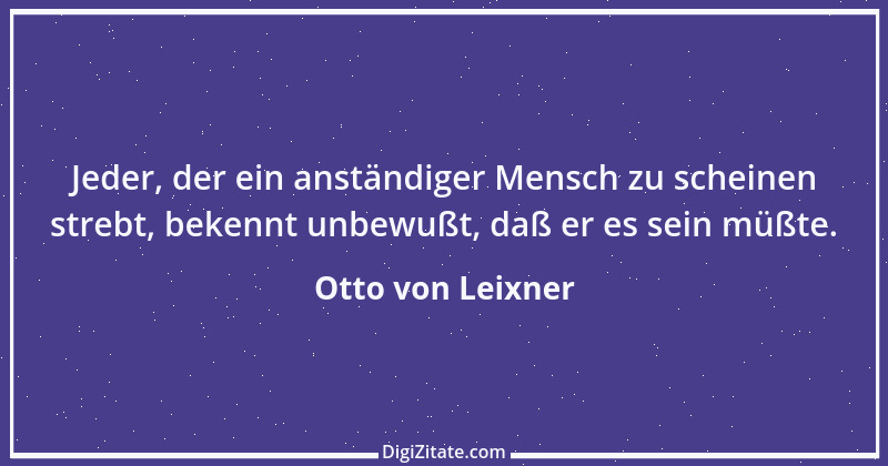 Zitat von Otto von Leixner 200