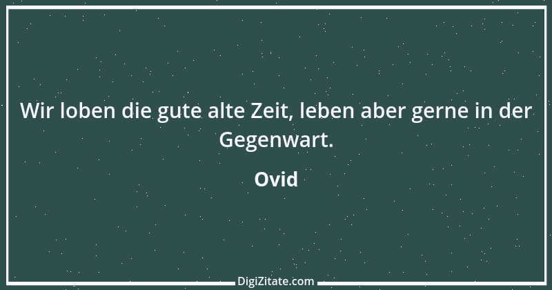 Zitat von Ovid 281