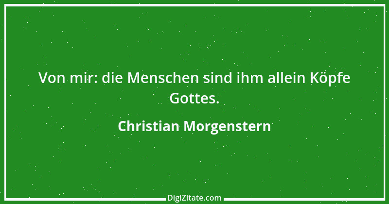 Zitat von Christian Morgenstern 425