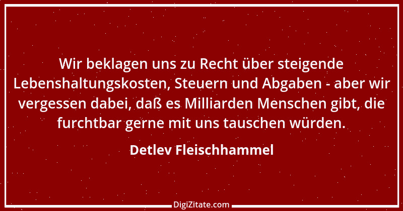 Zitat von Detlev Fleischhammel 43