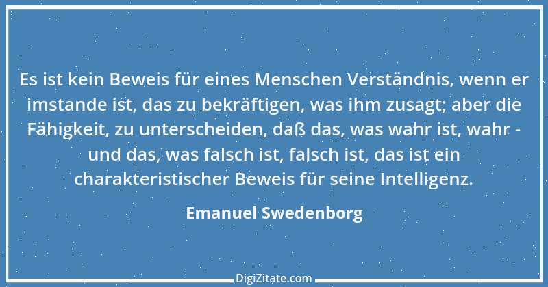 Zitat von Emanuel Swedenborg 8