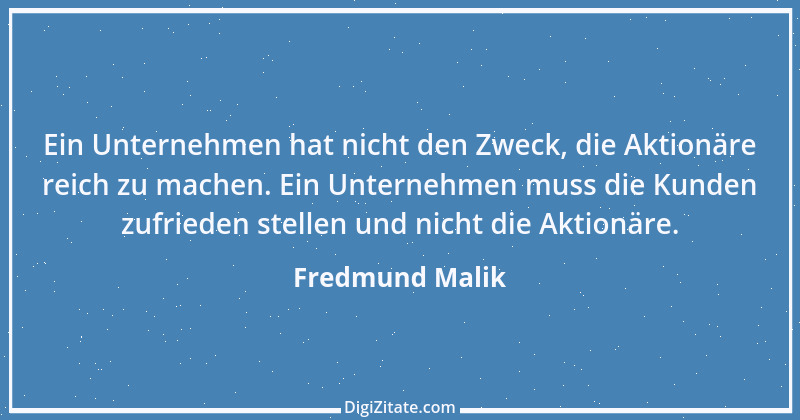 Zitat von Fredmund Malik 5