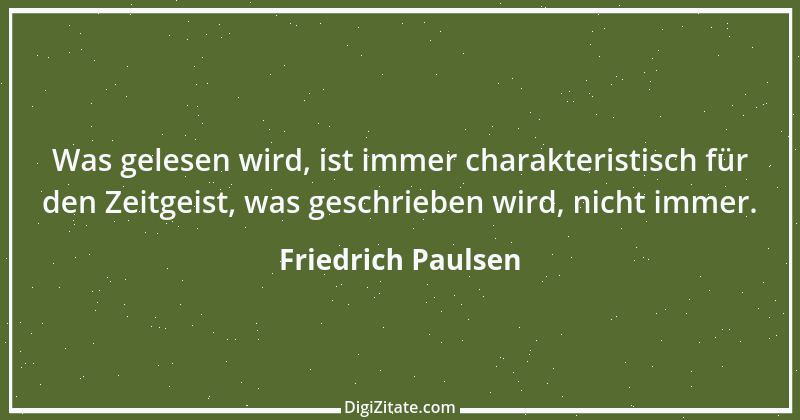 Zitat von Friedrich Paulsen 9