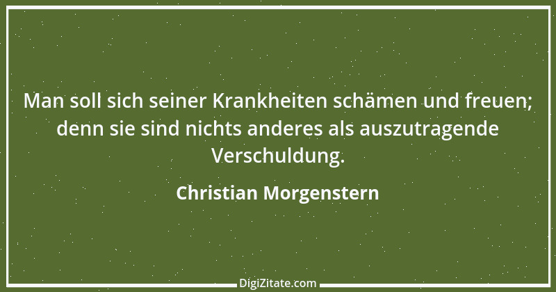 Zitat von Christian Morgenstern 426