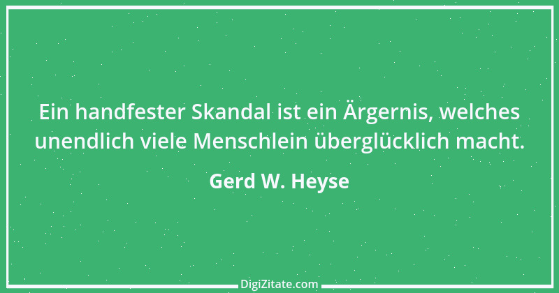 Zitat von Gerd W. Heyse 11