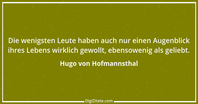 Zitat von Hugo von Hofmannsthal 42