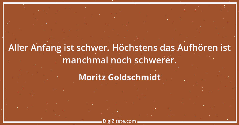 Zitat von Moritz Goldschmidt 2