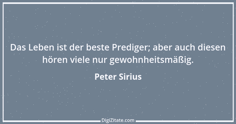 Zitat von Peter Sirius 303