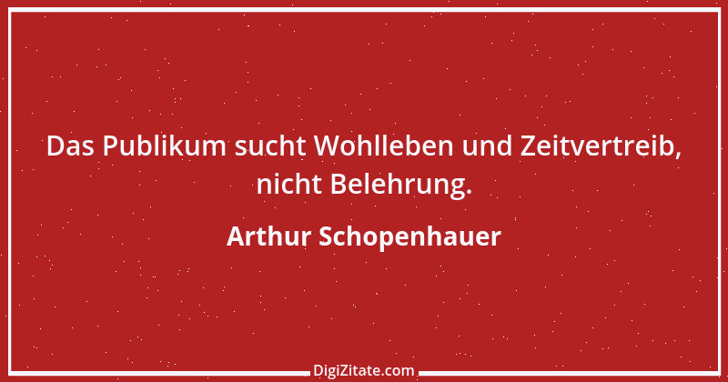 Zitat von Arthur Schopenhauer 770