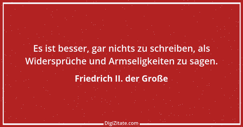 Zitat von Friedrich II. der Große 56