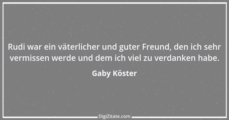 Zitat von Gaby Köster 3