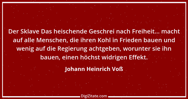 Zitat von Johann Heinrich Voß 32