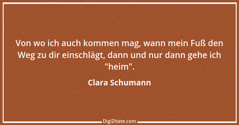 Zitat von Clara Schumann 9