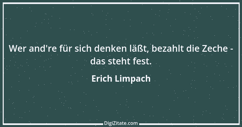 Zitat von Erich Limpach 64