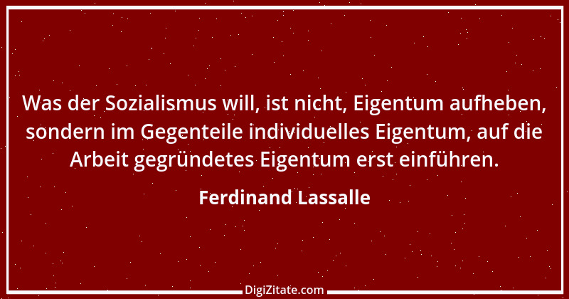 Zitat von Ferdinand Lassalle 20