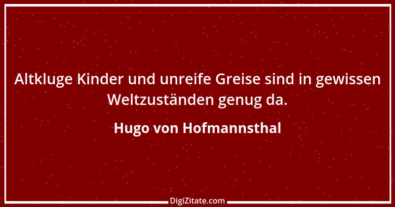 Zitat von Hugo von Hofmannsthal 44