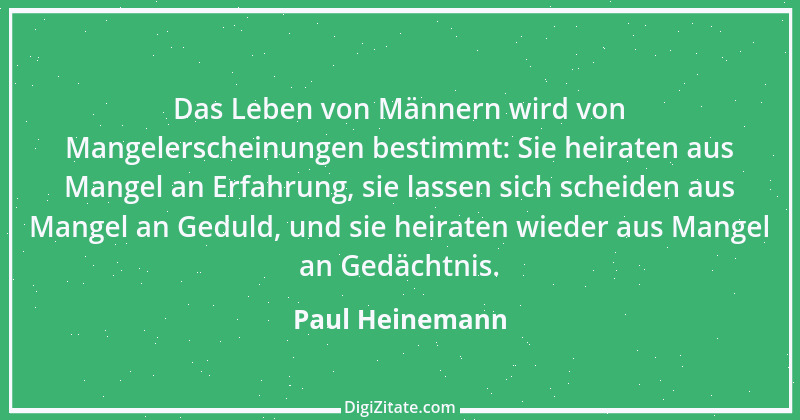 Zitat von Paul Heinemann 1