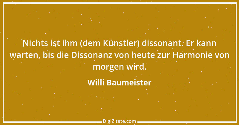 Zitat von Willi Baumeister 5