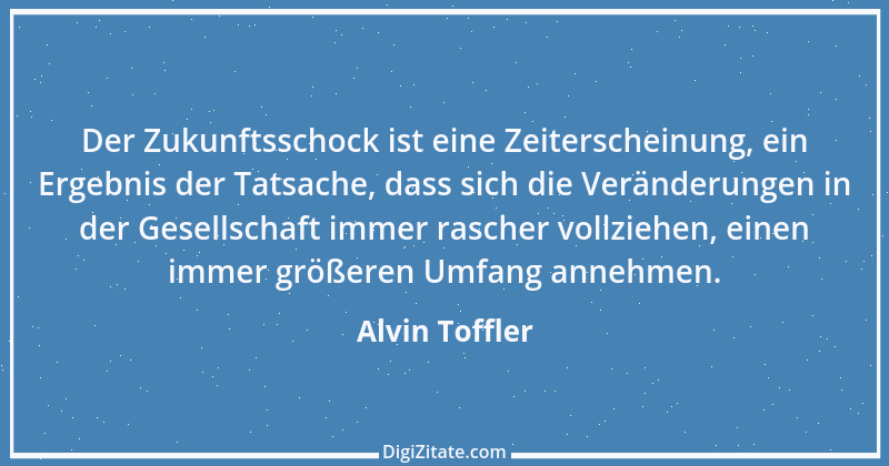 Zitat von Alvin Toffler 2