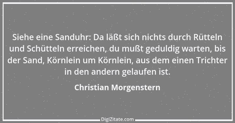 Zitat von Christian Morgenstern 267