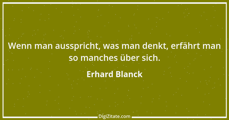 Zitat von Erhard Blanck 1299