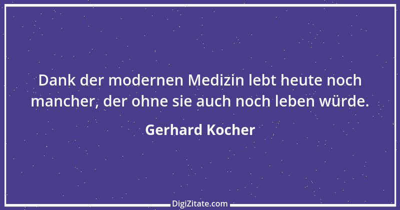 Zitat von Gerhard Kocher 253