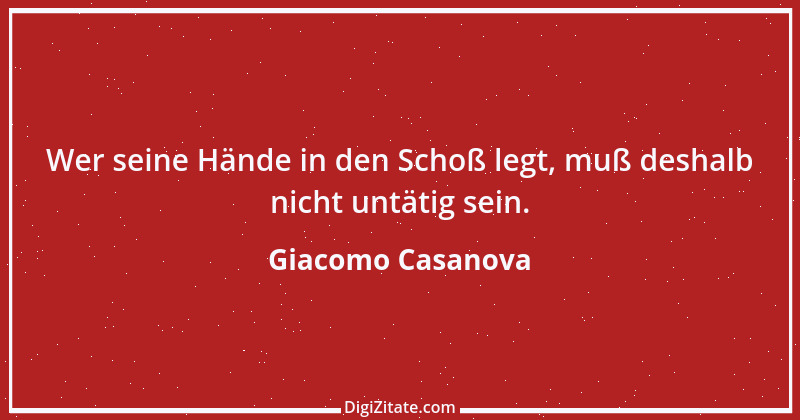 Zitat von Giacomo Casanova 8