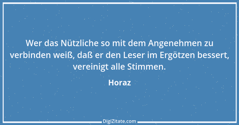 Zitat von Horaz 150