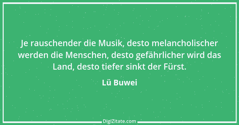 Zitat von Lü Buwei 70