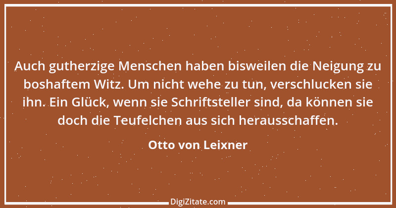 Zitat von Otto von Leixner 43