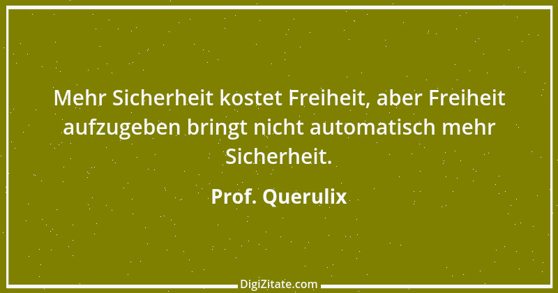 Zitat von Prof. Querulix 36