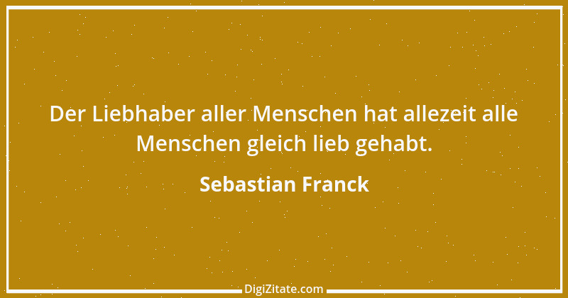 Zitat von Sebastian Franck 8