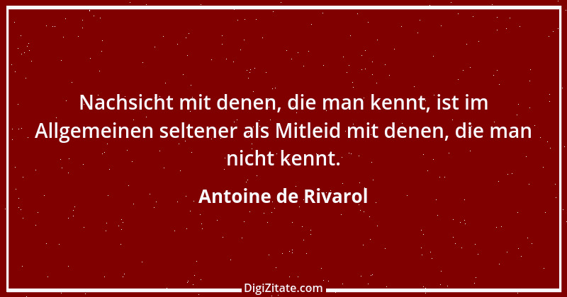 Zitat von Antoine de Rivarol 52