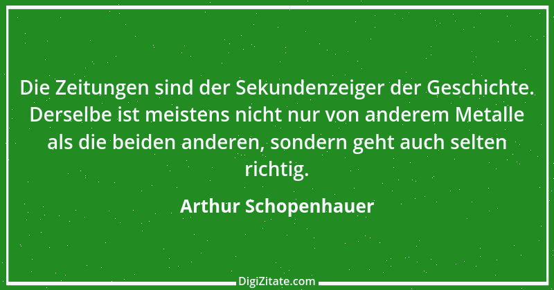 Zitat von Arthur Schopenhauer 772