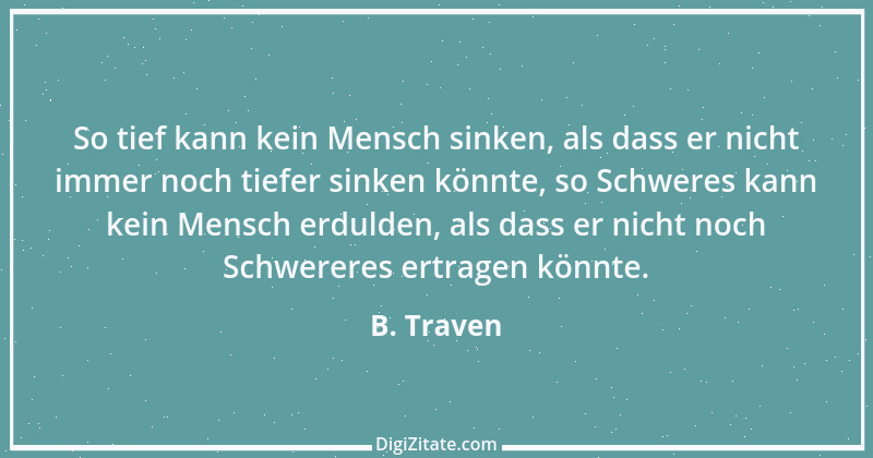 Zitat von B. Traven 3